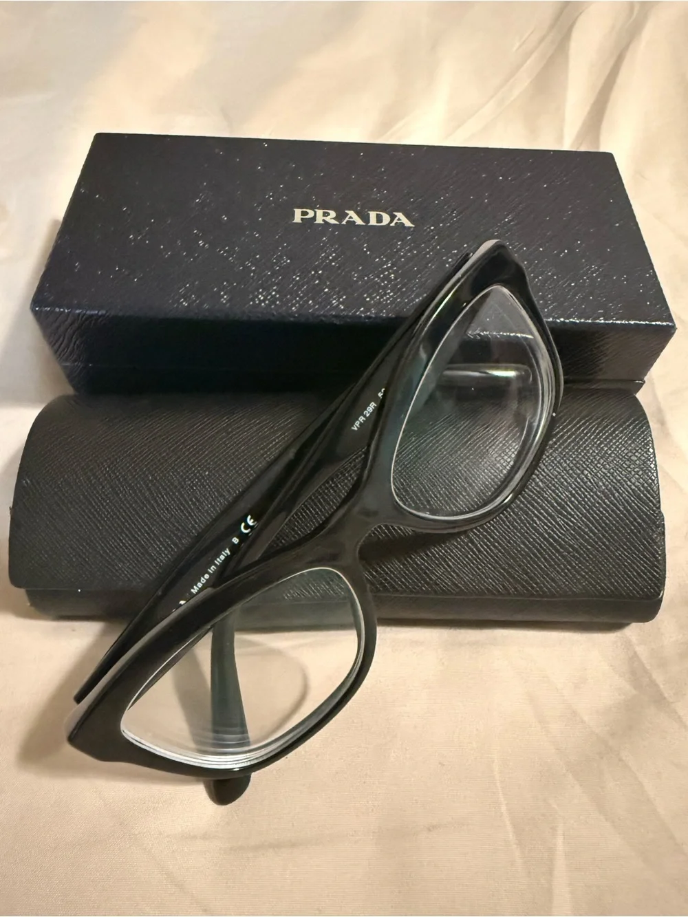 PRADA Black  Optical Glasses - Made in Italy